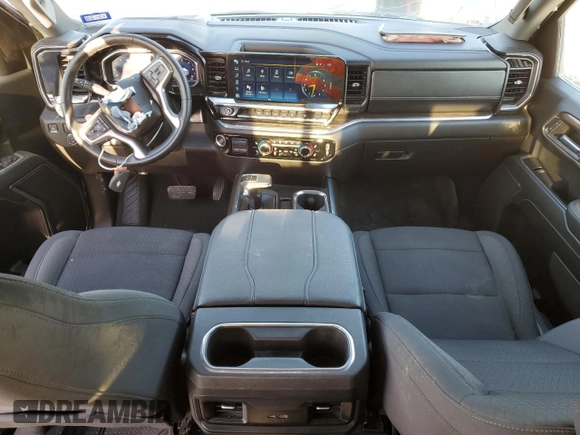 2024 Chevrolet Silverado 1500 LT with VIN 2GCPACEDXR1135786, listed as a Copart auction lot 49002265 with 25,606 mi miles and Salvage Title. Bid and sale history available at DreamBid. Image 8.