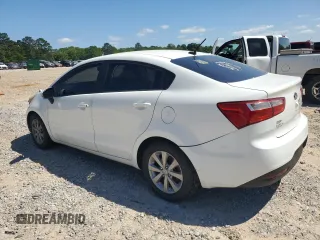 2013 Kia Rio EX with VIN KNADN4A36D6315890, listed as a Copart auction lot 52958745 with 98,568 mi miles and Salvage title. Bid and sale history available at DreamBid. Image 2.