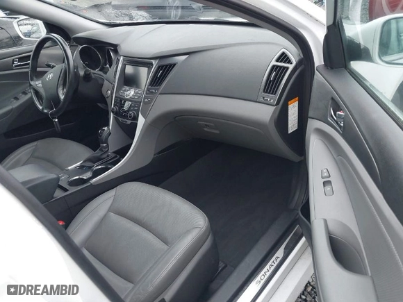 2015 Hyundai Sonata Hybrid Limited with VIN KMHEC4A48FA128233, listed as a IAAI auction lot 41868585 with 108,067 mi miles. Bid and sale history available at carsss.com. Image 5.