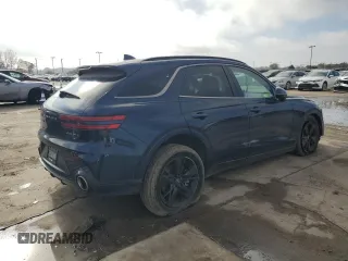 2022 Genesis GV70 Sport with VIN KMUMCDTCXNU044624, listed as a Copart auction lot 82372214 with 25,870 mi miles and Clean title. Bid and sale history available at DreamBid. Image 3.