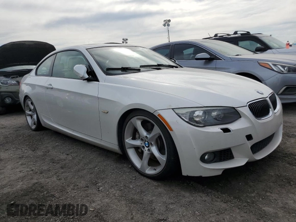 2012 BMW 3 Series 335i with VIN WBAKG7C5XCE802810, listed as a Copart auction lot 74736824 with 0 mi miles and Non Repairable. Bid and sale history available at carsss.com. Image 4.