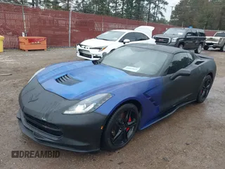 2017 Chevrolet Corvette 1LT with VIN 1G1YA2D76H5116605, listed as a IAAI auction lot 40882868 with 33,194 mi miles and . Bid and sale history available at DreamBid. Image 2.