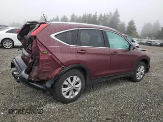 2014 Honda CR-V EX-L with VIN 5J6RM4H78EL076036, listed as a Copart auction lot 50633125 with 114,697 mi miles and Salvage Title. Bid and sale history available at carsss.com. Image 3.