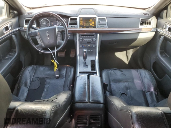 2009 Lincoln MKS with VIN 1LNHM94R79G620820, listed as a Copart auction lot 49594165 with 166,163 mi miles and Salvage Title. Bid and sale history available at DreamBid. Image 8.
