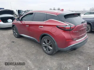 2019 Nissan Murano S with VIN 5N1AZ2MJ9KN141725, listed as a IAAI auction lot 41514304 with 174,212 mi miles and . Bid and sale history available at DreamBid. Image 3.