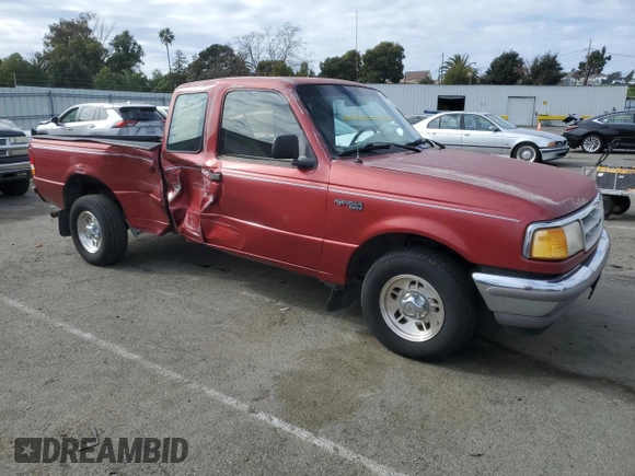 1997 Ford Ranger XL with VIN 1FTCR14A6VPA75280, listed as a Copart auction lot 44071655 with 234,088 mi miles and Clean title. Bid and sale history available at DreamBid. Image 4.