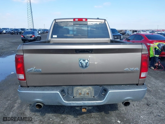 2010 Dodge Ram 1500 SLT with VIN 1D7RV1CT7AS229291, listed as a IAAI auction lot 41566144 with 130,639 mi miles. Bid and sale history available at carsss.com. Image 16.