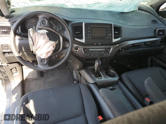 2018 Honda Ridgeline Sport with VIN 5FPYK2F19JB002705, listed as a Copart auction lot 44516565 with Not provided miles and Salvage title. Bid and sale history available at DreamBid. Image 8.