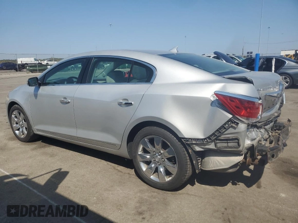 2013 Buick LaCrosse Leather with VIN 1G4GC5E38DF150331, listed as a Copart auction lot 71027754 with 126,874 mi miles and Salvage Title. Bid and sale history available at DreamBid. Image 2.