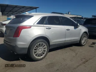2017 Cadillac XT5 Luxury FWD with VIN 1GYKNBRS5HZ275228, listed as a Copart auction lot 50256405 with 57,480 mi miles and Salvage Title. Bid and sale history available at carsss.com. Image 3.