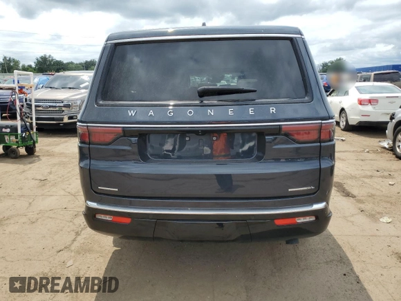 2023 Jeep Wagoneer Series III with VIN 1C4SJSDP4PS502551, listed as a Copart auction lot 64346044 with 16,765 mi miles and Clean title. Bid and sale history available at DreamBid. Image 6.