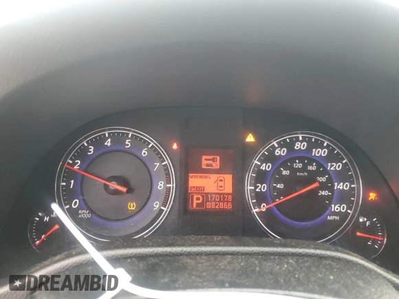 2008 Infiniti G35 x z VIN JNKBV61F08M269618, wystawiony jako Copart lot #57602695 z przebiegiem 170 178 mil mil oraz Szkoda całkowita • Salvage title. Historia ofert i sprzedaży dostępna na DreamBid. Obrazek 9.