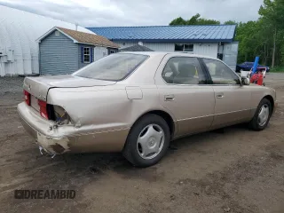 1998 Lexus LS 400 z VIN JT8BH28F7W0118964, wystawiony jako Copart lot #59091225 z przebiegiem 150 362 mil mil oraz Szkody całkowita. Historia ofert i sprzedaży dostępna na DreamBid. Obrazek 3.