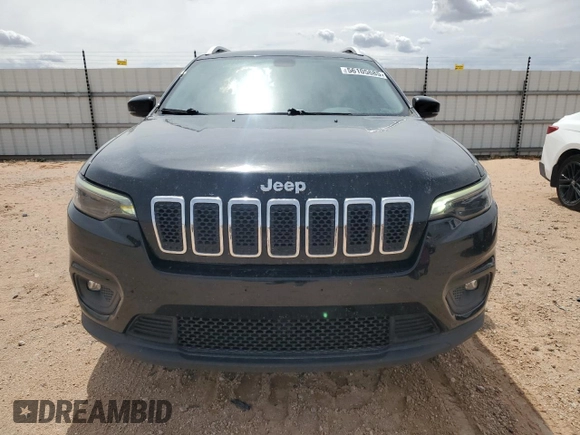 2020 Jeep Cherokee Latitude Plus with VIN 1C4PJMLB1LD601897, listed as a Copart auction lot 56105685 with 77,721 mi miles and Salvage title. Bid and sale history available at DreamBid. Image 5.