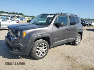 2017 Jeep Renegade Latitude with VIN ZACCJBBB6HPF23288, listed as a Copart auction lot 54700995 with 77,064 mi miles and Salvage title. Bid and sale history available at DreamBid. Image 1.