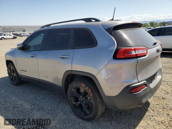 2018 Jeep Cherokee Latitude Tech Connect with VIN 1C4PJLCB7JD543043, listed as a Copart auction lot 56206495 with 79,201 mi miles and Salvage title. Bid and sale history available at DreamBid. Image 2.