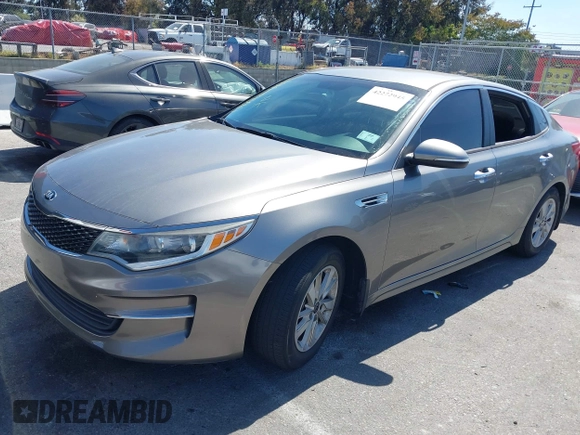2016 Kia Optima LX with VIN 5XXGT4L33GG106342, listed as a IAAI auction lot 42272945 with 94,645 mi miles and . Bid and sale history available at DreamBid. Image 17.