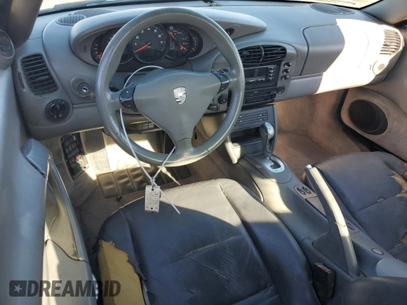 2000 Porsche 911 with VIN WP0CA2990YS652625, listed as a Copart auction lot 46660045 with 92,261 mi miles and Clean title. Bid and sale history available at DreamBid. Image 8.