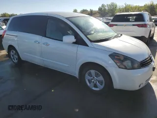 2007 Nissan Quest S with VIN 5N1BV28U07N109015, listed as a Copart auction lot 71560994 with 181,942 mi miles and Salvage Title. Bid and sale history available at carsss.com. Image 4.
