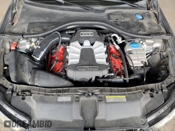 2012 Audi A6 Prestige with VIN WAUHGAFC1CN163184, listed as a Copart auction lot 59620405 with 90,420 mi miles and Salvage title. Bid and sale history available at DreamBid. Image 11.