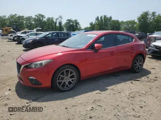 2016 Mazda 3 i Touring z VIN JM1BM1M71G1336545, wystawiony jako Copart lot #59353925 z przebiegiem 93 426 mil mil oraz Szkoda całkowita • Salvage title. Historia ofert i sprzedaży dostępna na DreamBid. Obrazek 1.