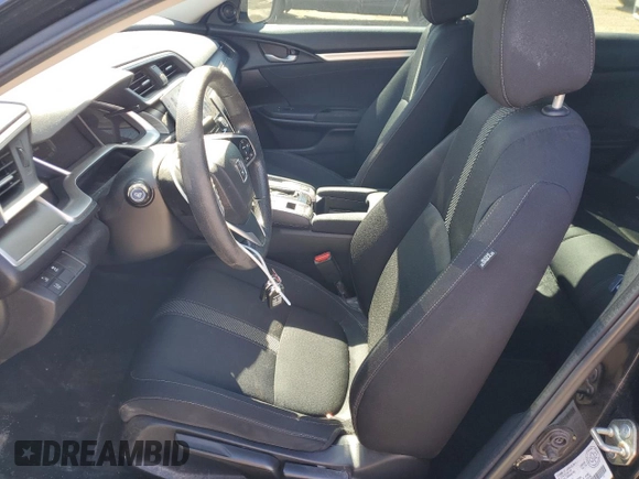 2017 Honda Civic EX with VIN 2HGFC2F81HH003590, listed as a Copart auction lot 53337565 with 218,496 mi miles and Clean Title. Bid and sale history available at DreamBid. Image 7.