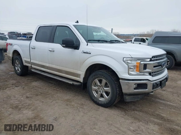 2019 Ford F-150 XL with VIN 1FTFW1E41KKF32648, listed as a IAAI auction lot 41685246 with 33,127 mi miles. Bid and sale history available at carsss.com. Image 1.