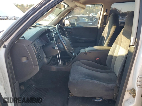 2004 Dodge Dakota Sport with VIN 1D7HL38K34S561259, listed as a Copart auction lot 83047884 with 118,565 mi miles and Salvage Title. Bid and sale history available at carsss.com. Image 7.