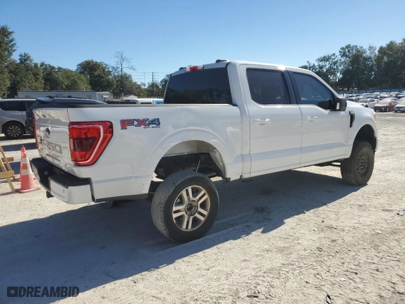 2021 Ford F-150 XL with VIN 1FTFW1E53MFB07307, listed as a Copart auction lot 89071295 with 70,171 mi miles and Salvage Title. Bid and sale history available at carsss.com. Image 3.