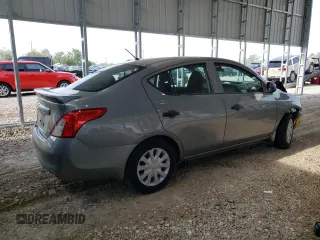 2014 Nissan Versa SV with VIN 3N1CN7AP3EL847448, listed as a Copart auction lot 54366175 with 98,475 mi miles and Salvage Title. Bid and sale history available at DreamBid. Image 3.