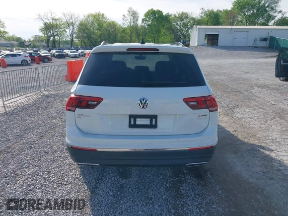 2021 Volkswagen Tiguan SE with VIN 3VV2B7AX6MM139903, listed as a IAAI auction lot 42060657 with 42,747 mi miles and . Bid and sale history available at DreamBid. Image 16.
