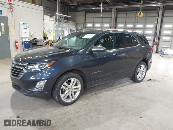 2019 Chevrolet Equinox Premier z VIN 3GNAXNEVXKS500672, wystawiony jako IAAI lot #42042922 z przebiegiem 77 440 mil mil oraz . Historia ofert i sprzedaży dostępna na DreamBid. Obrazek 18.