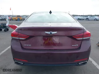 2015 Hyundai Genesis 3.8L with VIN KMHGN4JE8FU036971, listed as a IAAI auction lot 41713292 with 102,009 mi miles. Bid and sale history available at carsss.com. Image 16.