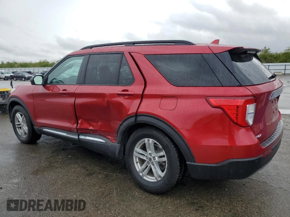 2020 Ford Explorer XLT with VIN 1FMSK7DH8LGC47284, listed as a Copart auction lot 47899495 with 52,016 mi miles and Salvage Title. Bid and sale history available at carsss.com. Image 2.