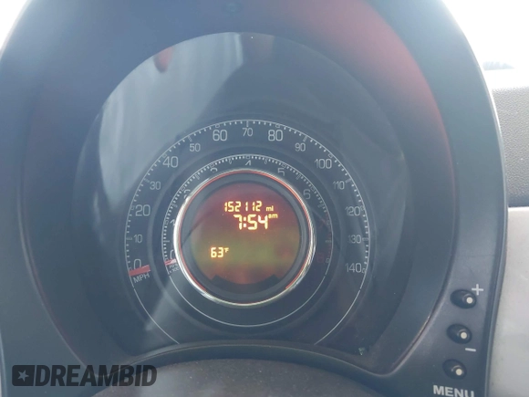2012 FIAT 500 Sport with VIN 3C3CFFBR5CT357745, listed as a IAAI auction lot 42575343 with 152,112 mi miles and . Bid and sale history available at DreamBid. Image 7.