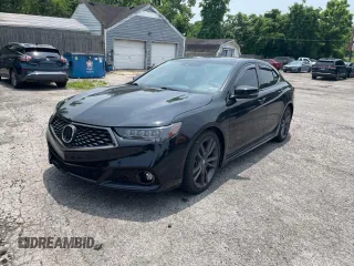 2019 Acura TLX w/A-Spec Pkg z VIN 19UUB1F63KA003695, wystawiony jako Copart lot #61098085 z przebiegiem 46 935 mil mil oraz Szkoda całkowita • Salvage title. Historia ofert i sprzedaży dostępna na DreamBid. Obrazek 2.