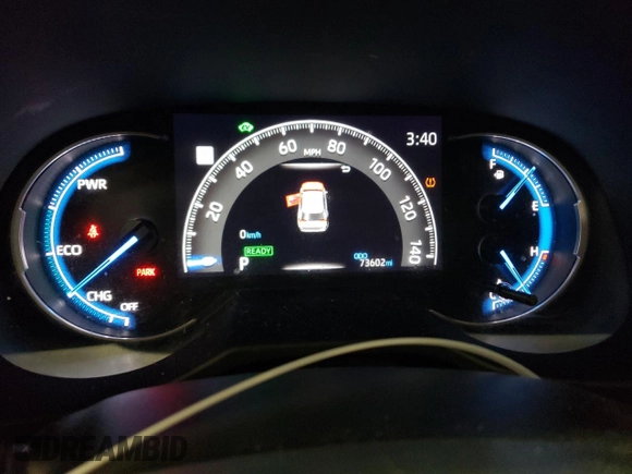 2023 Toyota RAV4 Hybrid XLE with VIN 2T3RWRFV4PW178402, listed as a Copart auction lot 47782735 with 73,602 mi miles and Clean Title. Bid and sale history available at carsss.com. Image 9.
