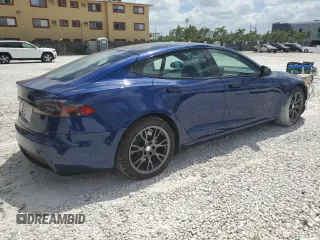 2021 Tesla Model S Long Range с VIN 5YJSA1E50MF452893, выставлен на аукционе Copart как лот 54139865 с пробегом 56 410 миль миль и Списание • Salvage title. История ставок и продаж доступна на DreamBid. Изображение 3.