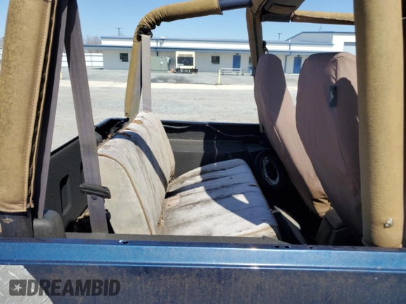 1995 Jeep Wrangler with VIN 1J4FY29S2SP309833, listed as a Copart auction lot 48493855 with 50,188 mi miles and Clean Title. Bid and sale history available at carsss.com. Image 11.