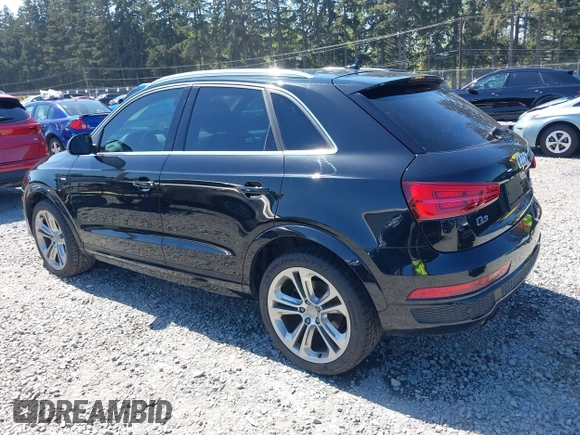 2016 Audi Q3 Prestige z VIN WA1GFCFS5GR020509, wystawiony jako IAAI lot #42150001 z przebiegiem 57 998 mil mil oraz . Historia ofert i sprzedaży dostępna na DreamBid. Obrazek 3.