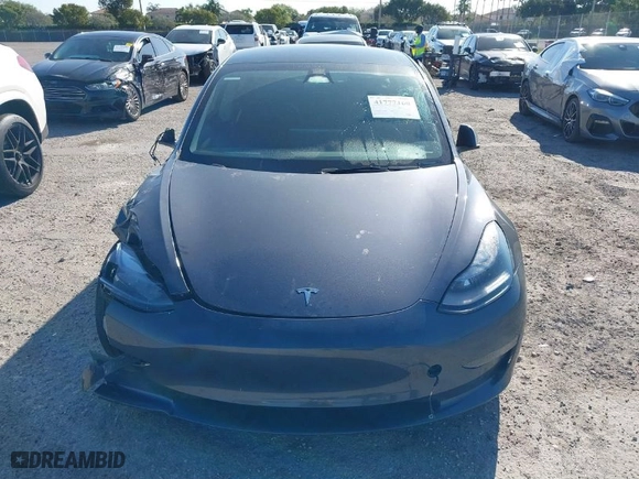 2023 Tesla Model 3 with VIN 5YJ3E1EA2PF642253, listed as a IAAI auction lot 41777160 with 29,817 mi miles. Bid and sale history available at carsss.com. Image 12.