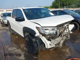 2023 Honda Ridgeline Black Edition with VIN 5FPYK3F84PB011792, listed as a IAAI auction lot 42049593 with 21,002 mi miles and . Bid and sale history available at DreamBid. Image 1.