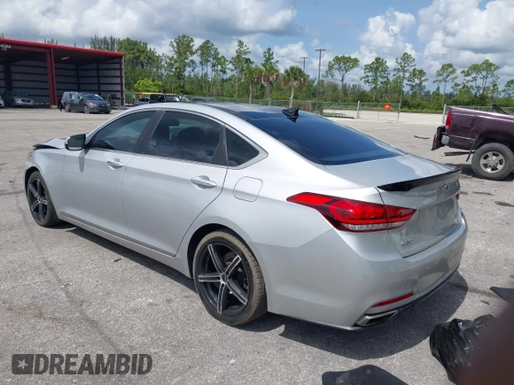 2017 Genesis G80 3.8L с VIN KMHGN4JE5HU170100, выставлен на аукционе IAAI как лот 42366935 с пробегом 54 260 миль миль и . История ставок и продаж доступна на DreamBid. Изображение 3.