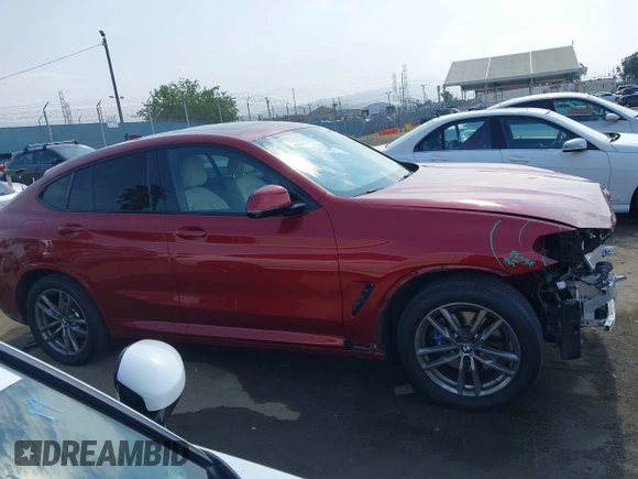 2021 BMW X4 xDrive30i with VIN 5UX2V1C09M9F29509, listed as a IAAI auction lot 42408605 with 46,992 mi miles and . Bid and sale history available at DreamBid. Image 14.