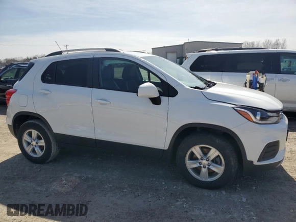 2021 Chevrolet Trax LT z VIN KL7CJPSM5MB372394, wystawiony jako Copart lot #51828485 z przebiegiem 64 557 mil mil oraz Szkoda całkowita • Salvage title. Historia ofert i sprzedaży dostępna na DreamBid. Obrazek 4.