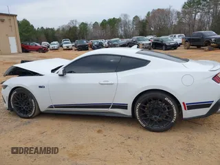 2024 Ford Mustang GT with VIN 1FA6P8CF1R5428590, listed as a IAAI auction lot 41791699 with 9,728 mi miles. Bid and sale history available at carsss.com. Image 14.