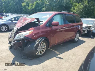 2013 Toyota Sienna XLE с VIN 5TDDK3DCXDS050165, выставлен на аукционе Copart как лот 63283785 с пробегом 126 627 миль миль и Списание • Salvage title. История ставок и продаж доступна на DreamBid. Изображение 1.