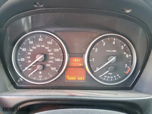 2011 BMW 3 Series 328i with VIN WBAPH7C54BE674744, listed as a Copart auction lot 49811625 with 192,365 mi miles and Salvage Title. Bid and sale history available at carsss.com. Image 9.