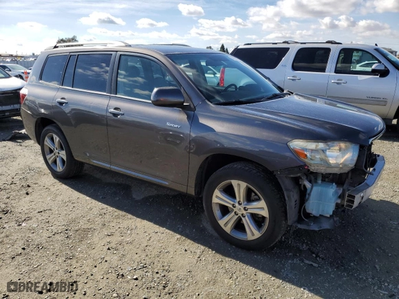 2009 Toyota Highlander Sport with VIN JTEDS43A692087309, listed as a Copart auction lot 78252614 with 152,381 mi miles and Salvage Title. Bid and sale history available at carsss.com. Image 4.