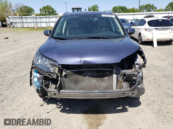 2012 Honda CR-V EX-L with VIN 5J6RM3H71CL048179, listed as a Copart auction lot 52107535 with 104,991 mi miles and Salvage Title. Bid and sale history available at carsss.com. Image 5.